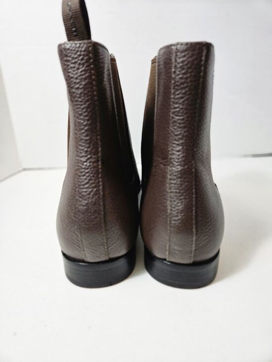 Coach Graham Chelsea Boot Leather Ankle Boots Almond Toe Pull On Size Men\'s 13D main image 6